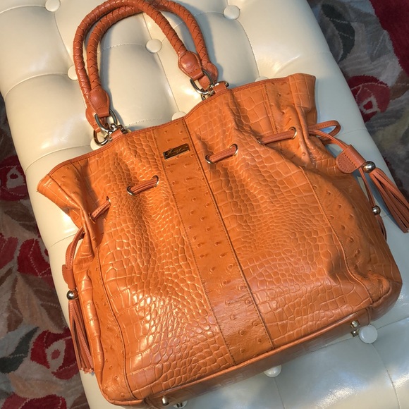 Genuine leather Isabella Adams tote, handbag or laptop bag - Picture 1 of 15